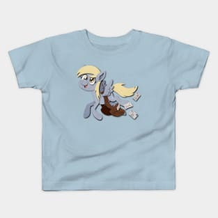 Paper Cutout Derpy Kids T-Shirt